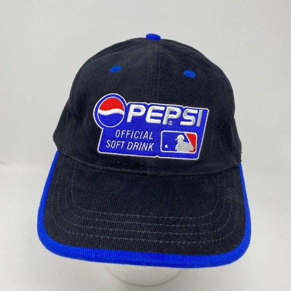 VTG PEPSI‎ Official Soft Drink of MLB Baseball Hat - Picture 1 of 7
